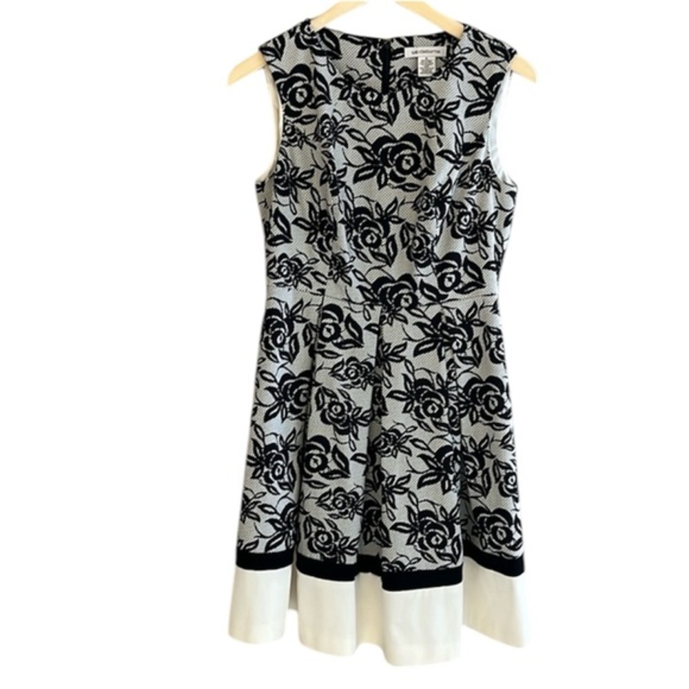 Liz Claiborne Fit‎ & Flare Floral Dress Size 6
